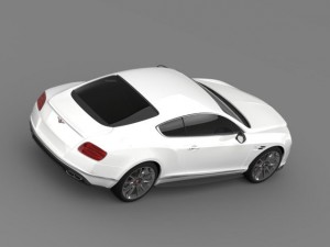 bentley continental gt v8 s 2015 3D-Modell
