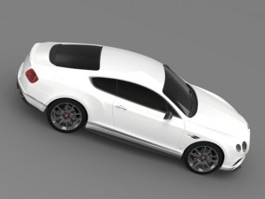 bentley continental gt v8 s 2015 3D-Modell