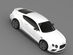 bentley continental gt v8 s 2015 3D-Modell