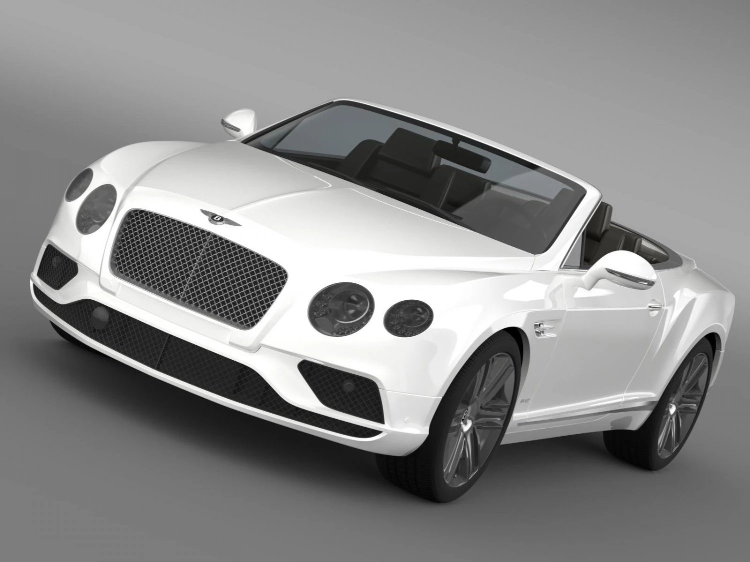 Bentley Continental GTC 2015 Modello 3D .c4d .max .obj .3ds .fbx .stl .blend 