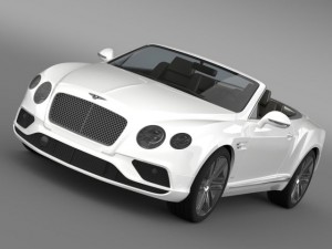 bentley continental gtc 2015 3Dモデル