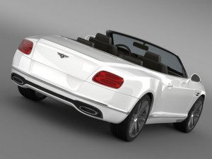 bentley continental gtc 2015 Modelo 3D