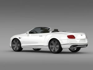 Bentley Continental GTC 2015 Modello 3D