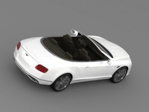 bentley continental gtc 2015 Modelo 3D