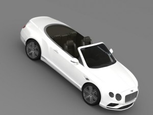 bentley continental gtc 2015 Modelo 3D