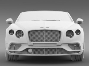 bentley continental gtc 2015 Modelo 3D