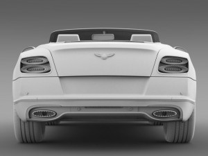 bentley continental gtc 2015 Modelo 3D