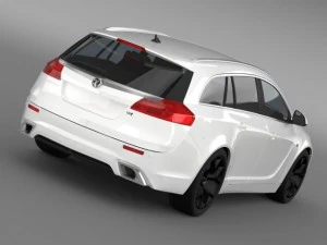 vauxhall insignia vrx sports tourer 2013 3D Model