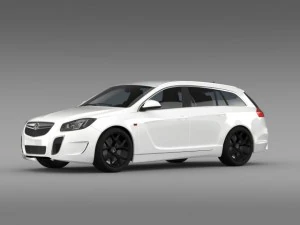 vauxhall insignia vrx sports tourer 2013 3D Model