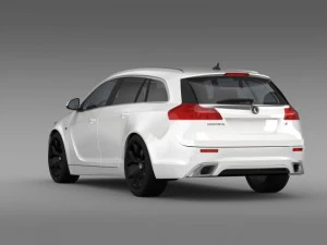 vauxhall insignia vrx sports tourer 2013 3D Model