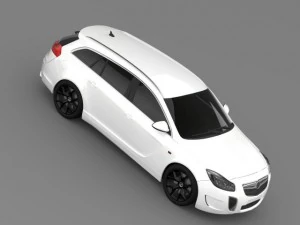 vauxhall insignia vrx sports tourer 2013 3D Model