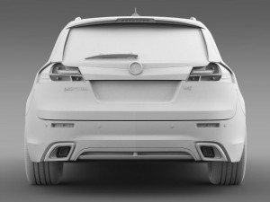 vauxhall insignia vrx sports tourer 2013 Modelo 3D