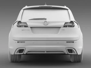 vauxhall insignia vrx sports tourer 2013 3D Model