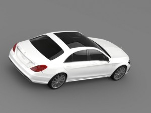 mercedes benz s 63 amg w222 2013 3D 模型