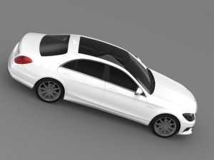 mercedes benz s 63 amg w222 2013 3D 模型