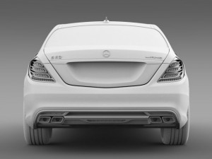 mercedes benz s 63 amg w222 2013 3D 模型