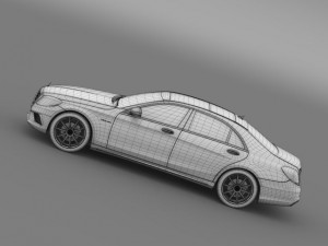 mercedes benz s 63 amg w222 2013 3D 模型