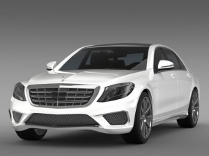 mercedes benz s 65 amg w222 2014 3D मॉडल