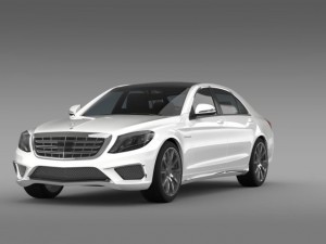 mercedes benz s 65 amg w222 2014 3D मॉडल