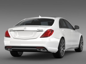 mercedes benz s 65 amg w222 2014 3D मॉडल