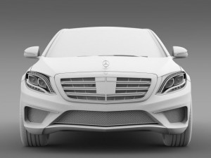 mercedes benz s 65 amg w222 2014 3D मॉडल