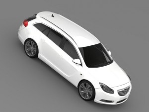 opel insignia biturbo sports tourer 2013 3Dモデル