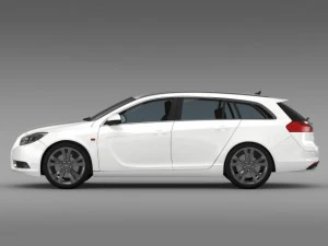 opel insignia sports tourer 2013 3D Model