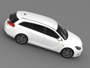 opel insignia sports tourer 2013 3D Модель