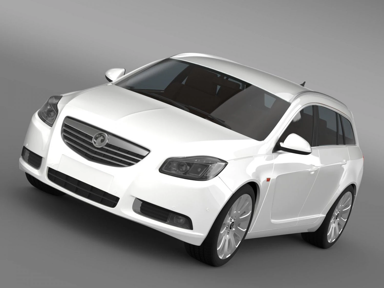 vauxhall insignia 4x4 sports tourer 2013 3D Model .c4d .max .obj .3ds .fbx .stl .blend