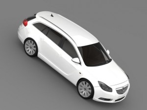vauxhall insignia 4x4 sports tourer 2013 3D 模型