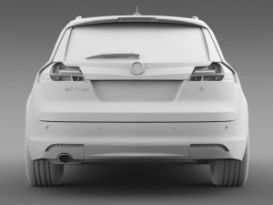 vauxhall insignia 4x4 sports tourer 2013 3D Model