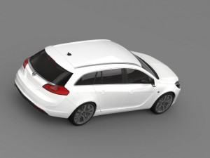 vauxhall insignia sports tourer 2013 Modelo 3D