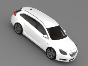 vauxhall insignia sports tourer 2013 Modelo 3D