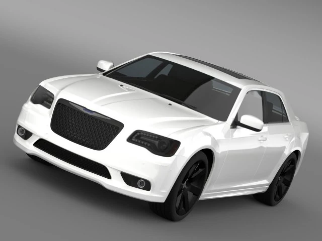 chrysler 300 srt8 2012 Modelo 3D .c4d .max .obj .3ds .fbx .stl .blend