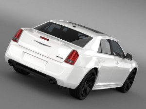 chrysler 300 srt8 2012 3D Model