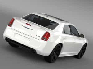 chrysler 300 srt8 2012 Modelo 3D