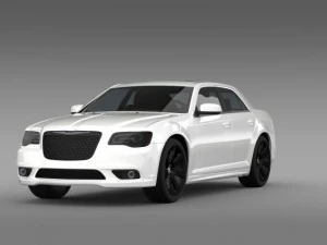 chrysler 300 srt8 2012 Modelo 3D
