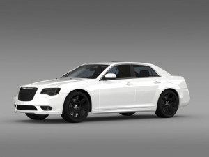 chrysler 300 srt8 2012 3D Model