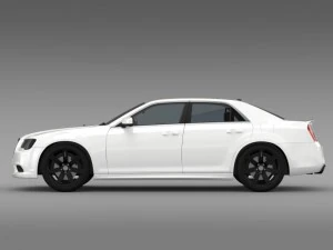 chrysler 300 srt8 2012 Modelo 3D