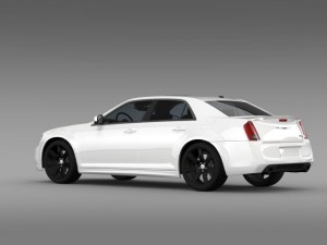 chrysler 300 srt8 2012 3D Model