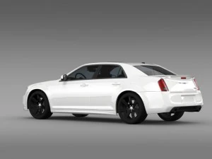 chrysler 300 srt8 2012 Modelo 3D