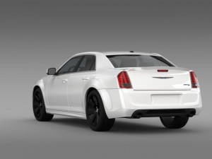 chrysler 300 srt8 2012 3D Model