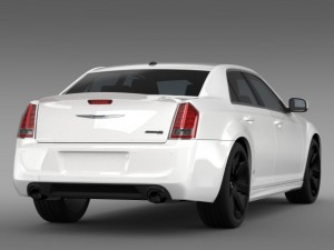 chrysler 300 srt8 2012 3D Model