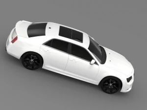 chrysler 300 srt8 2012 Modelo 3D