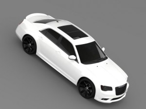 chrysler 300 srt8 2012 3D Model