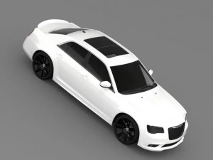 chrysler 300 srt8 2012 Modelo 3D