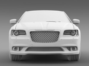 chrysler 300 srt8 2012 3D Model