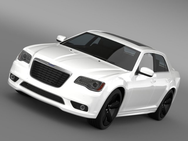 chrysler 300s 2013 3D Model .c4d .max .obj .3ds .fbx .stl .blend 