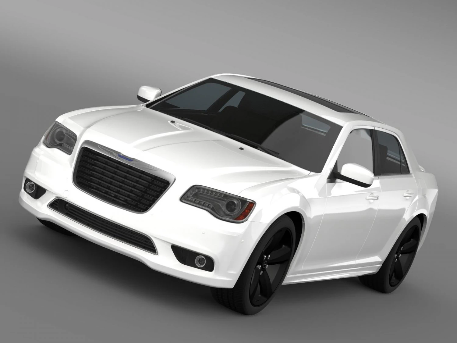 chrysler 300s 2013 3D Model .c4d .max .obj .3ds .fbx .stl .blend