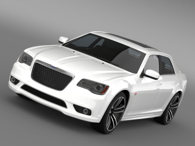 chrysler 300 srt8 core 2013 3D Модель .c4d .max .obj .3ds .fbx .stl .blend 
